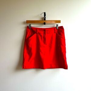 Red Calloway Golf Skort Size 4 Above the Knee
